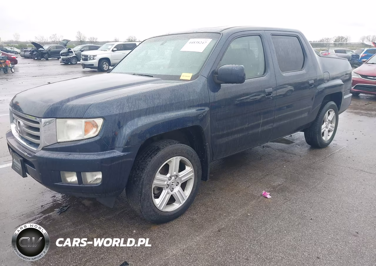 2012 Honda Ridgeline Rtl VIN:5FPYK1F50CB459998 - 2