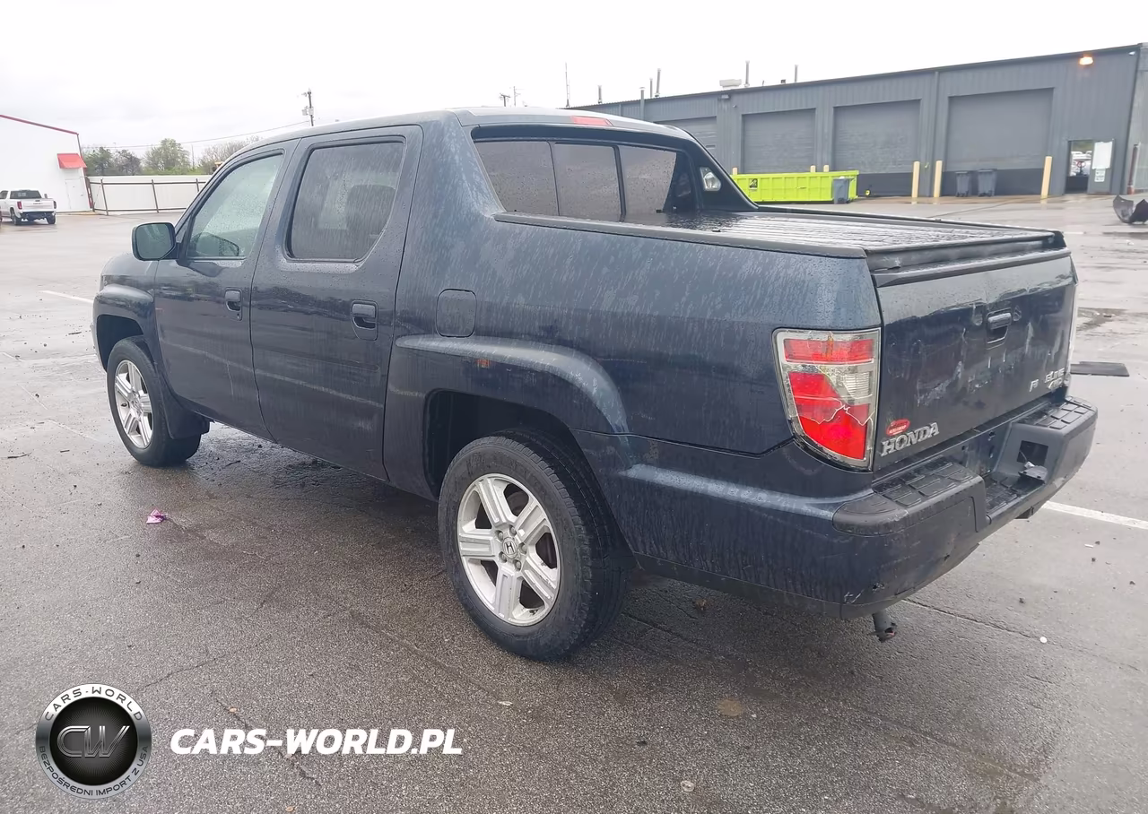 2012 Honda Ridgeline Rtl VIN:5FPYK1F50CB459998 - 3