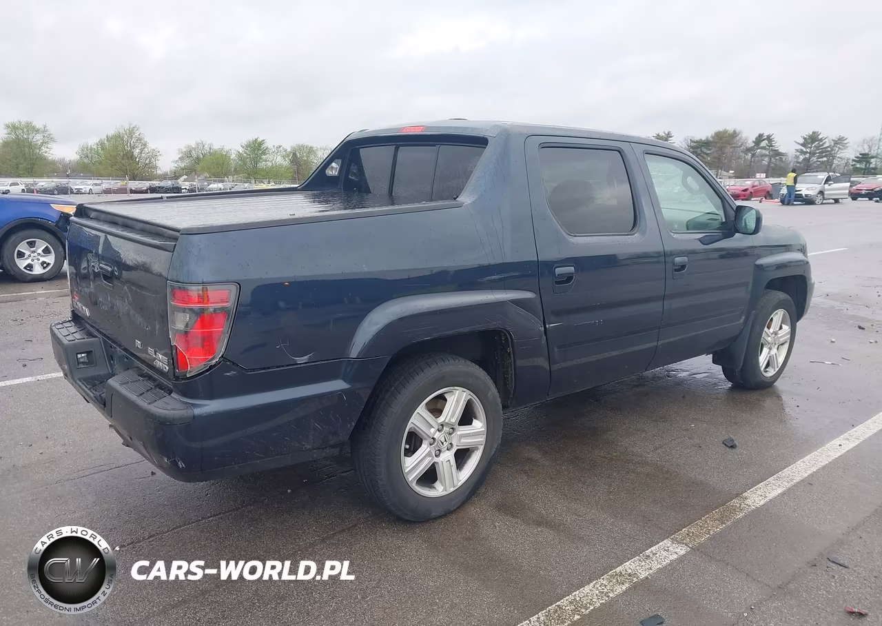 2012 Honda Ridgeline Rtl VIN:5FPYK1F50CB459998 - 4