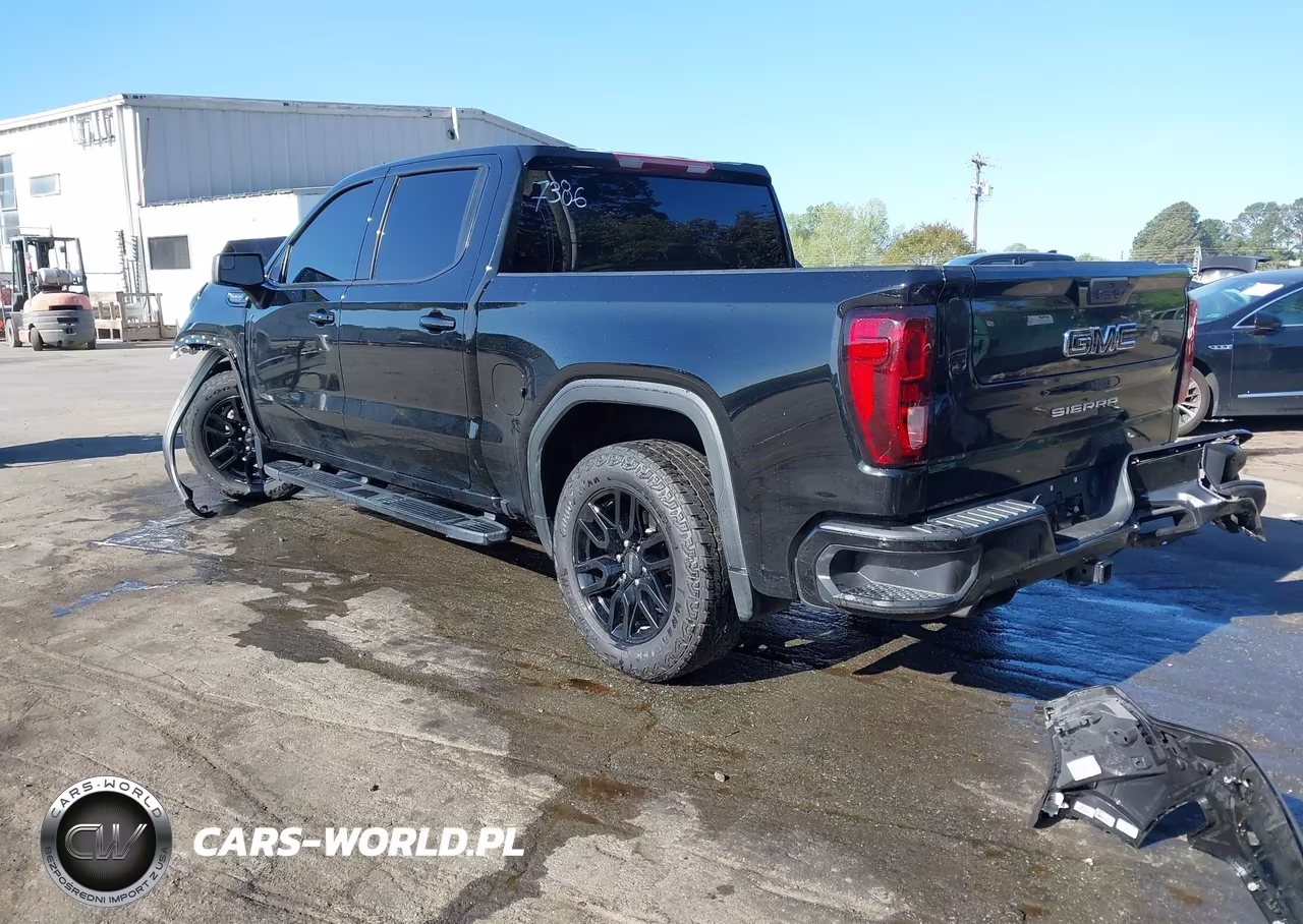 2022 GMC Sierra 1500 Elevation VIN:1GTUUCED8NZ597386 - 3