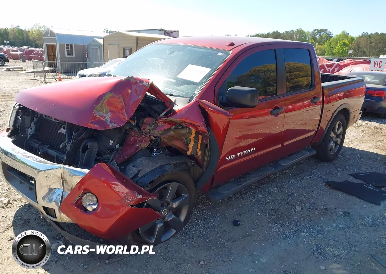 2015 Nissan Titan Sv VIN:1N6BA0ED8FN500305 - 2