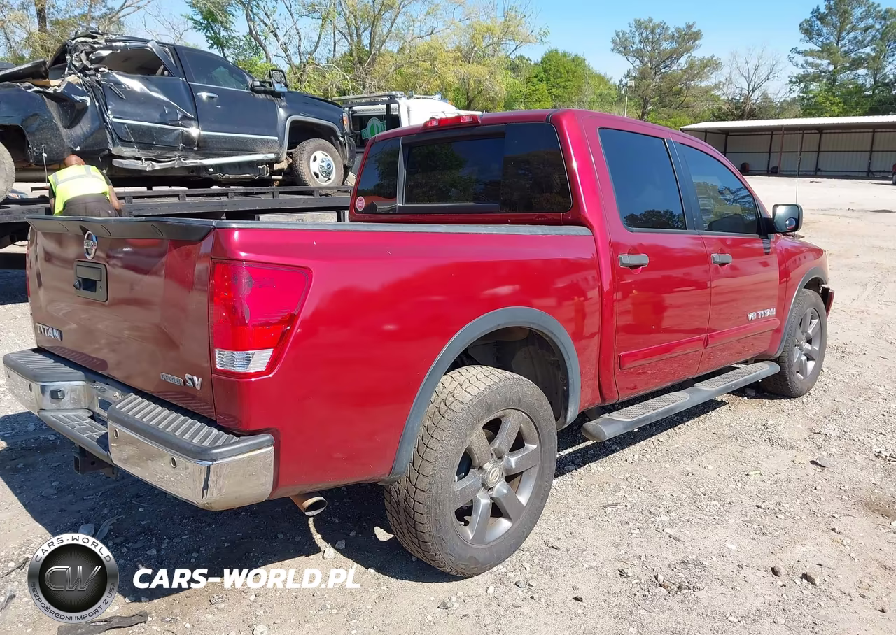 2015 Nissan Titan Sv VIN:1N6BA0ED8FN500305 - 4