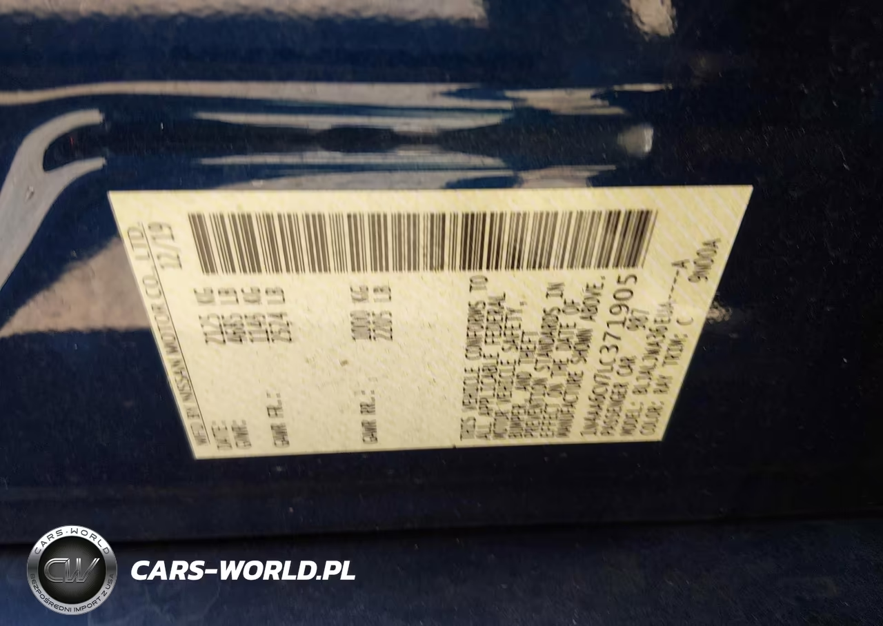 2020 Nissan Maxima Sv Xtronic Cvt VIN:1N4AA6CV7LC371905 - 9