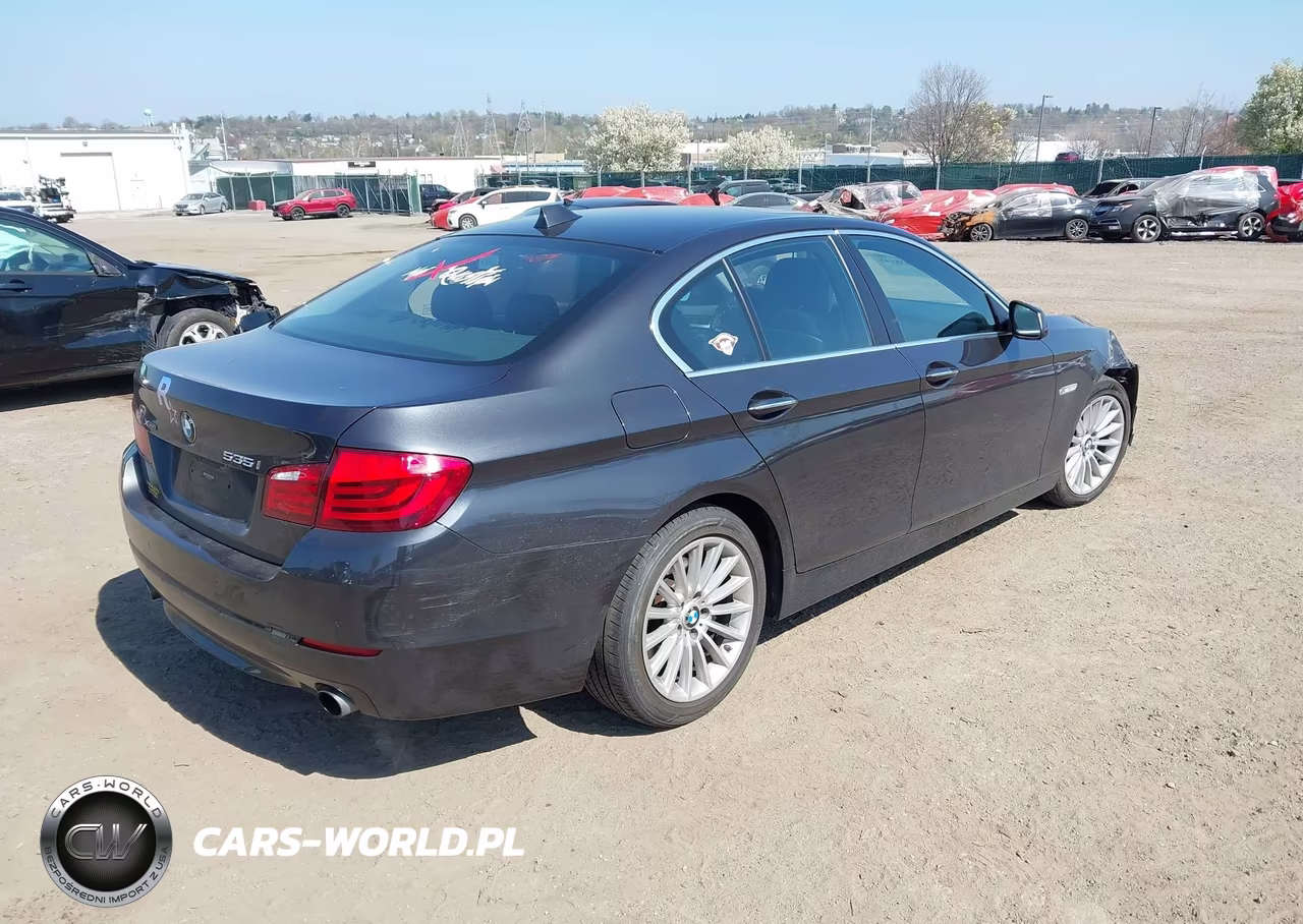 2013 BMW 535I xDrive VIN:WBAFU7C58DDU70805 - 4
