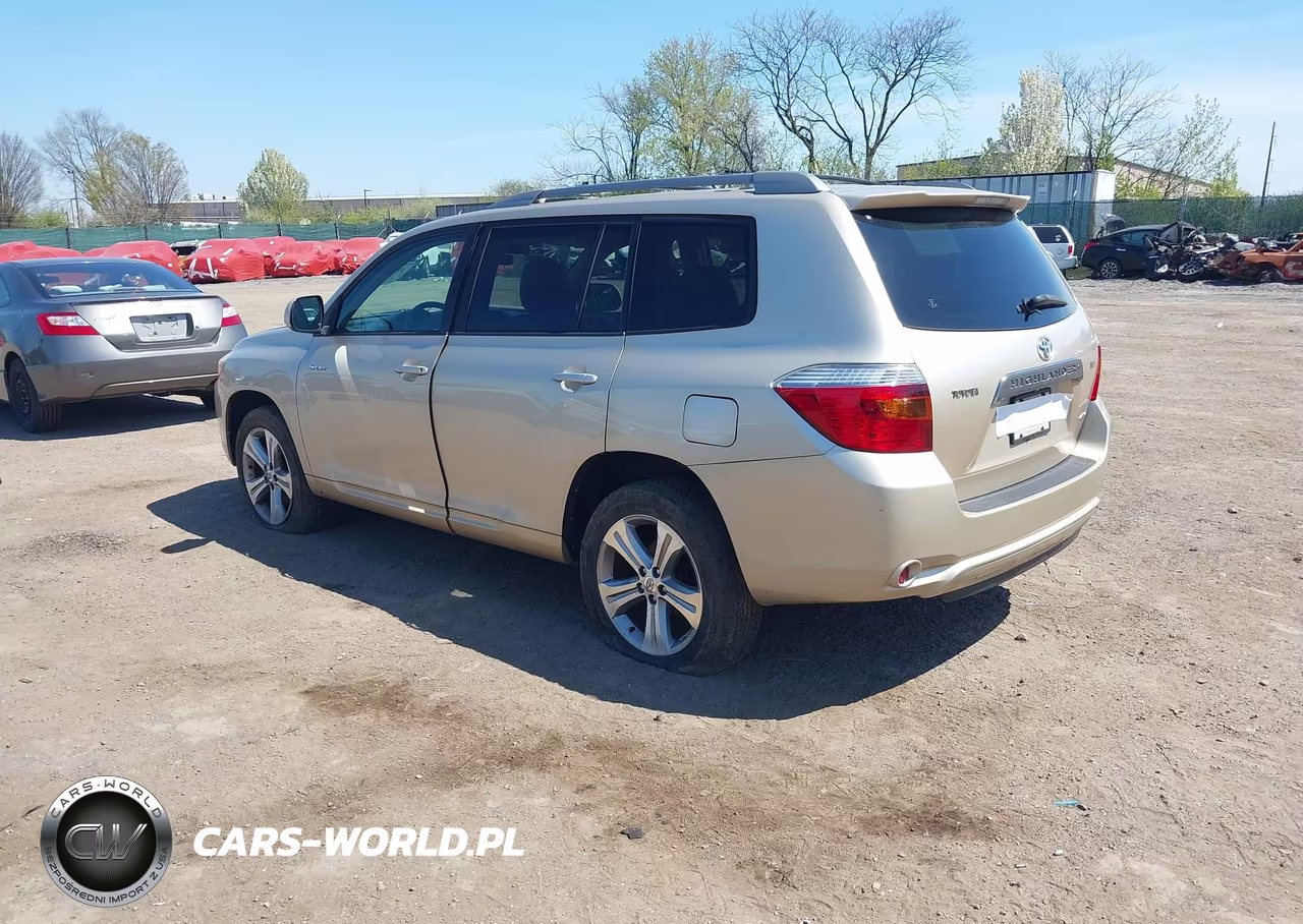 2008 Toyota Highlander Sport VIN:JTEES43A982102498 - 3