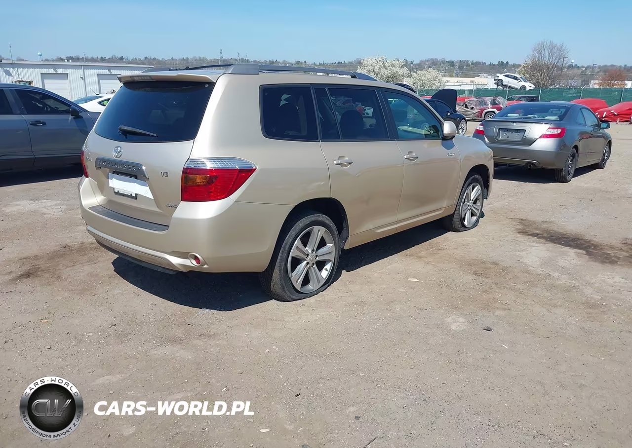 2008 Toyota Highlander Sport VIN:JTEES43A982102498 - 4