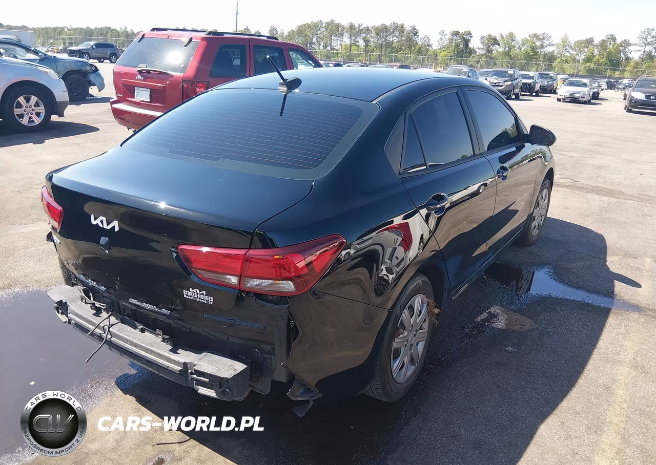 2023 Kia Rio Lx VIN:3KPA24AD8PE604260 - 4