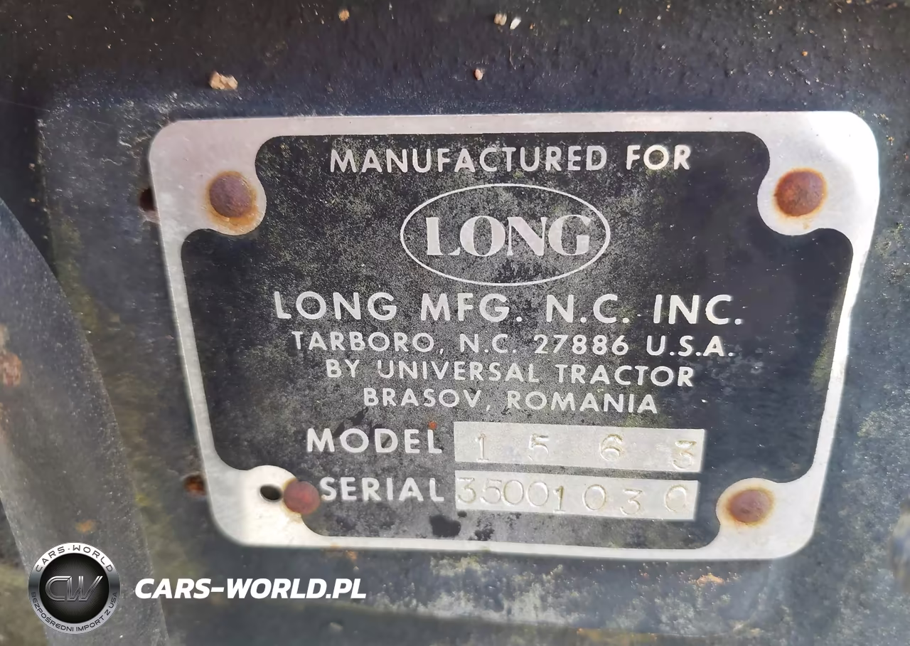 1985 Long 360 - 1563 Tractor VIN:35001030 - 9