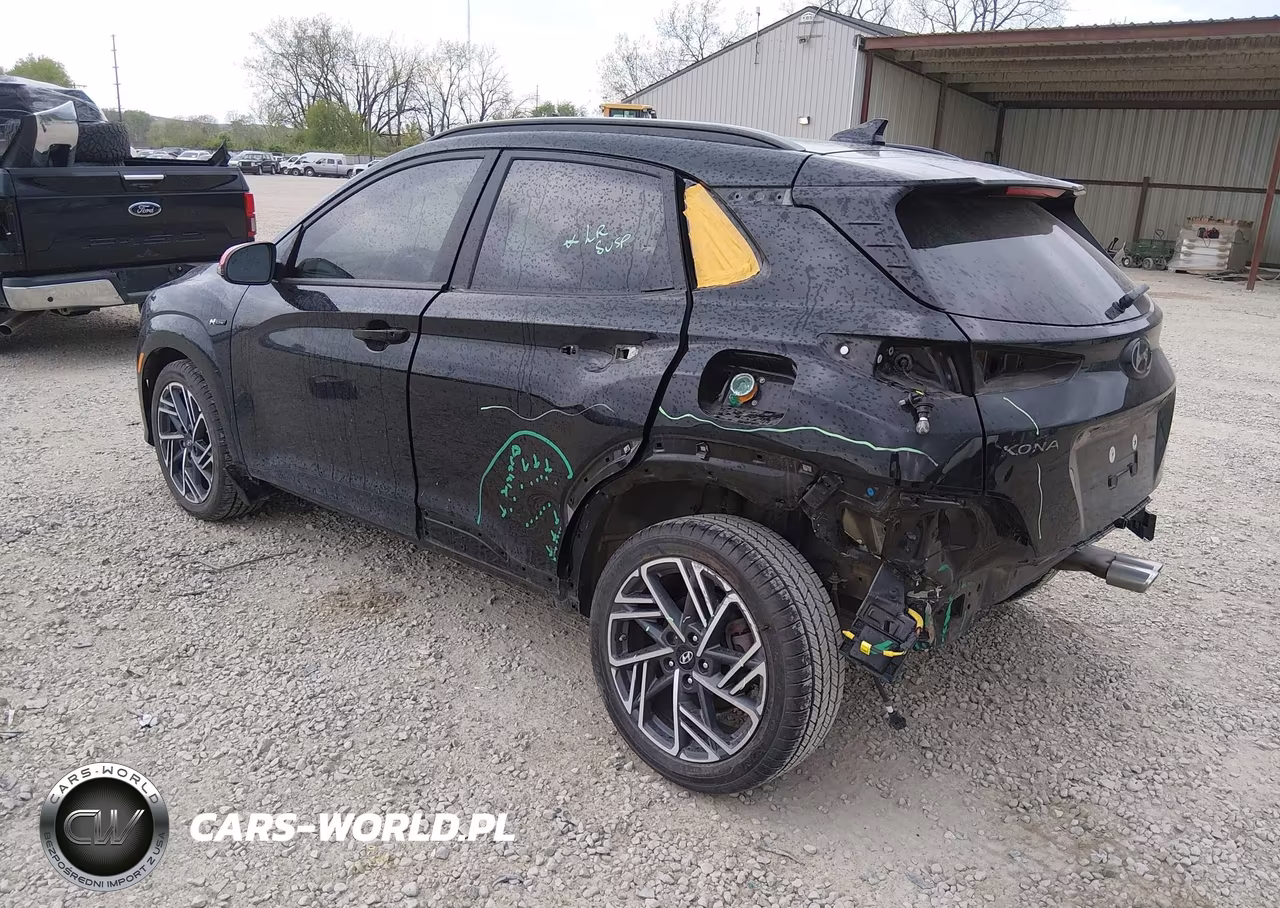 2023 Hyundai Kona N Line VIN:KM8K33A36PU974445 - 3