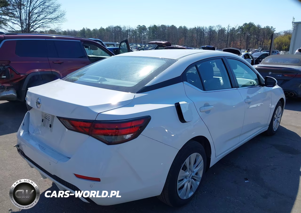 2023 Nissan Sentra S Xtronic Cvt VIN:3N1AB8BV1PY295117 - 4