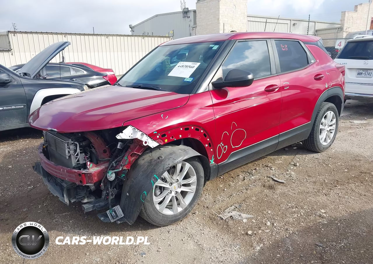 2021 Chevrolet Trailblazer Fwd Ls VIN:KL79MMS23MB025869 - 2