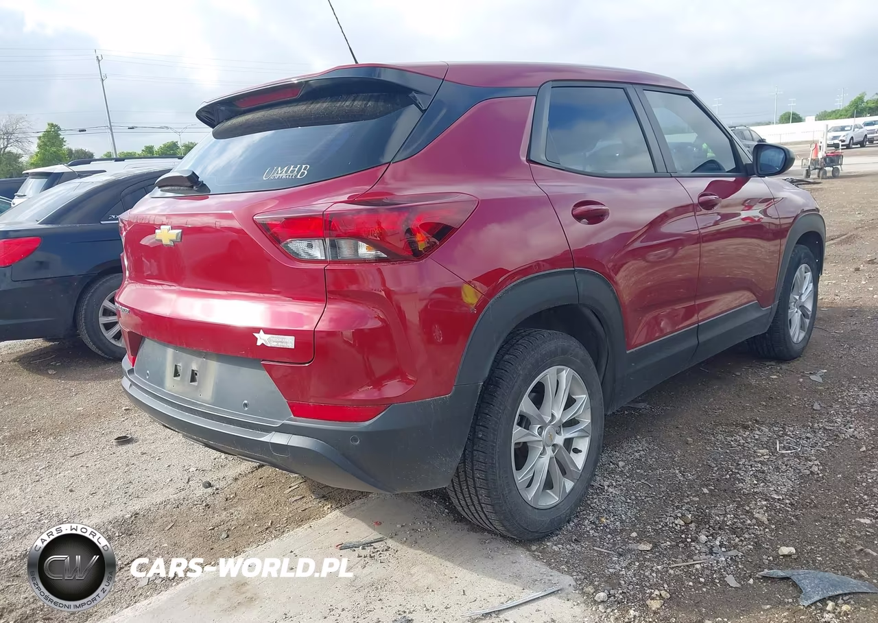 2021 Chevrolet Trailblazer Fwd Ls VIN:KL79MMS23MB025869 - 4