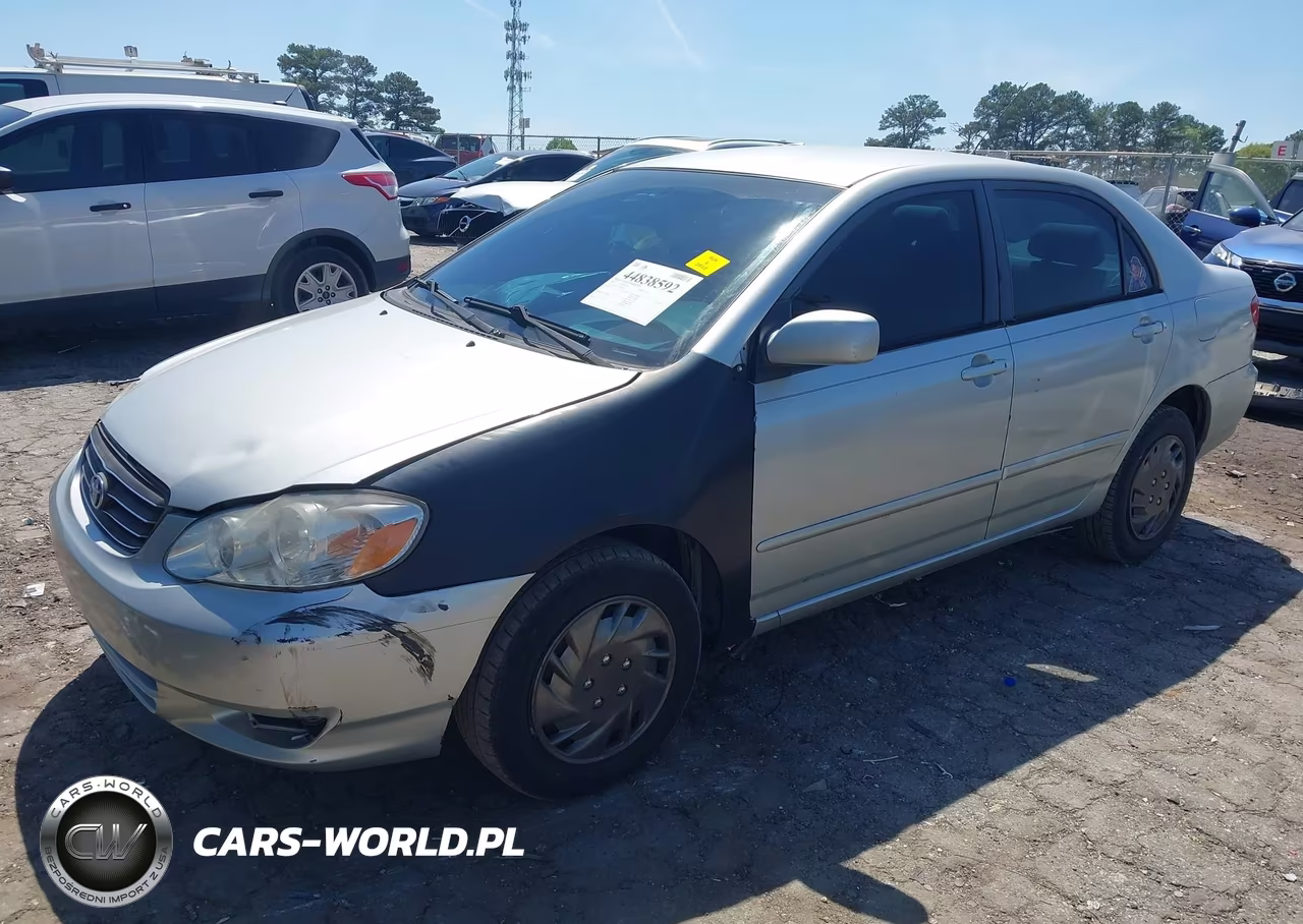 2003 Toyota Corolla Le VIN:2T1BR32E33C003865 - 2