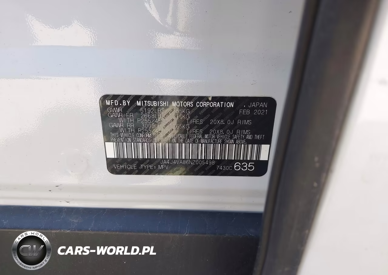 2022 Mitsubishi Outlander Sel 2.5 S-Awc-Sel Launch Edition S-Awc-Sel Special Edition S-Awc VIN:JA4J4VA86NZ005498 - 9