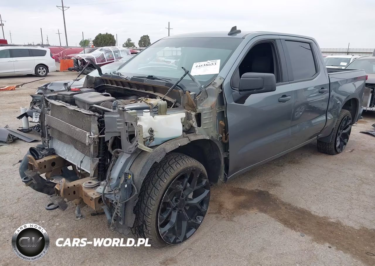 2020 Chevrolet Silverado 1500 2Wd Short Bed Custom VIN:3GCPWBEF1LG343129 - 2