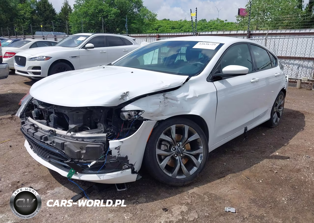 2015 Chrysler 200 S VIN:1C3CCCBB4FN626641 - 2