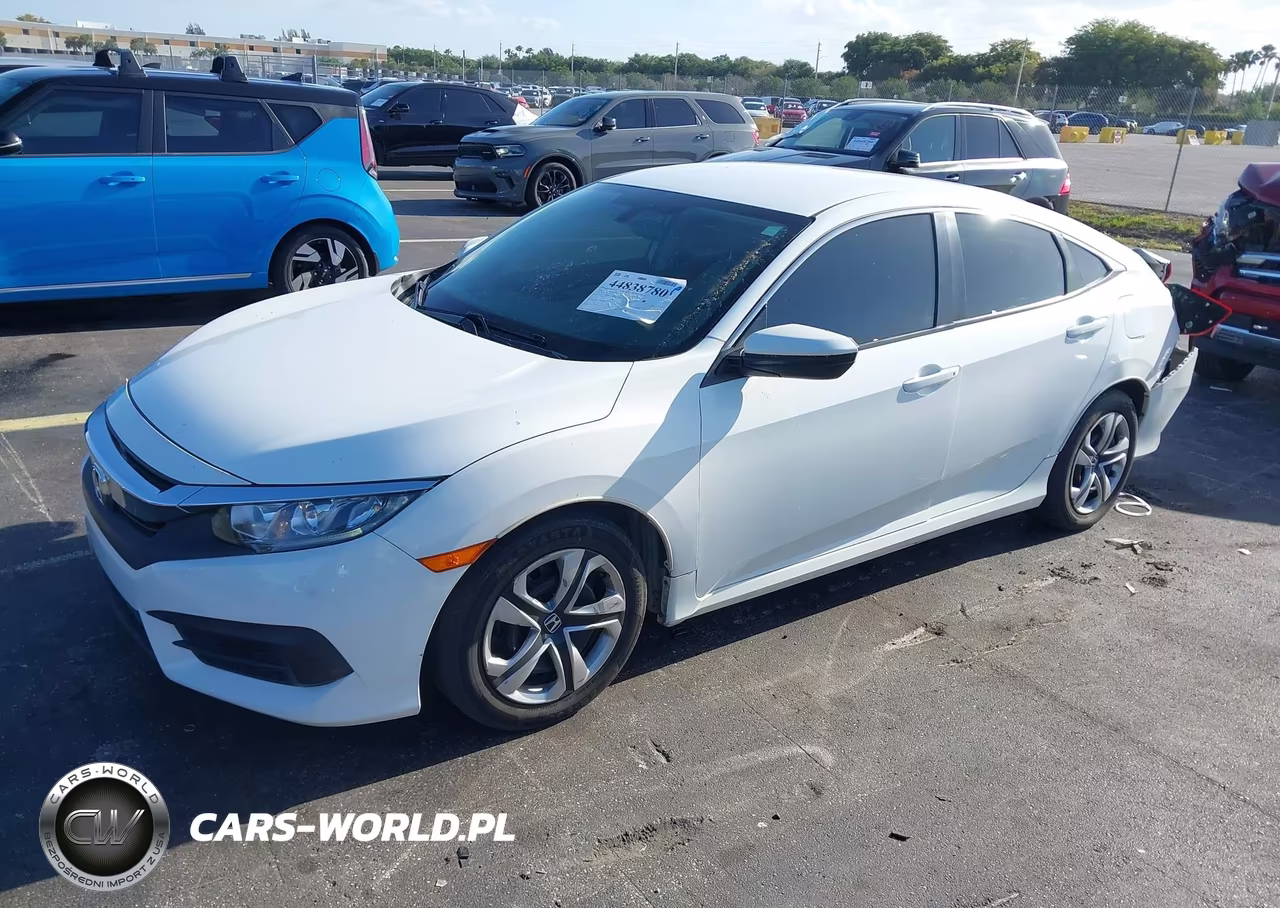 2016 Honda Civic Lx VIN:19XFC2F50GE018435 - 2