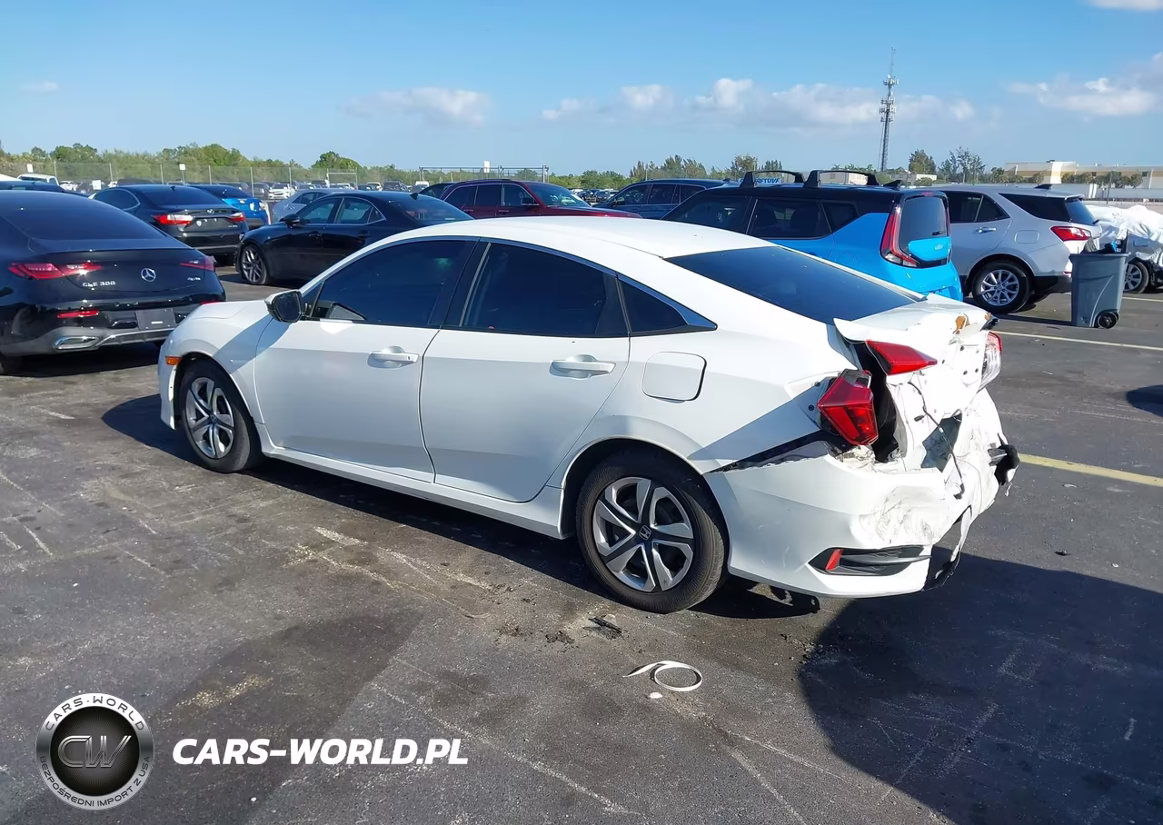 2016 Honda Civic Lx VIN:19XFC2F50GE018435 - 3