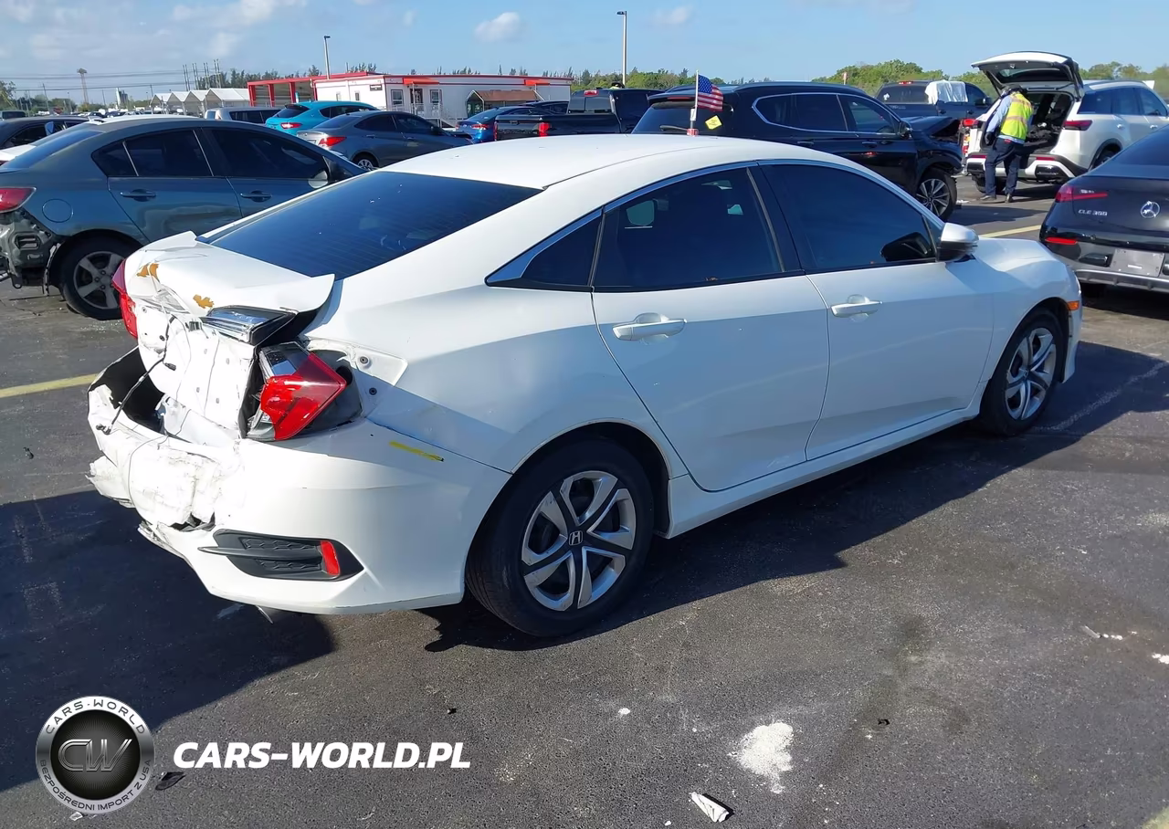 2016 Honda Civic Lx VIN:19XFC2F50GE018435 - 4