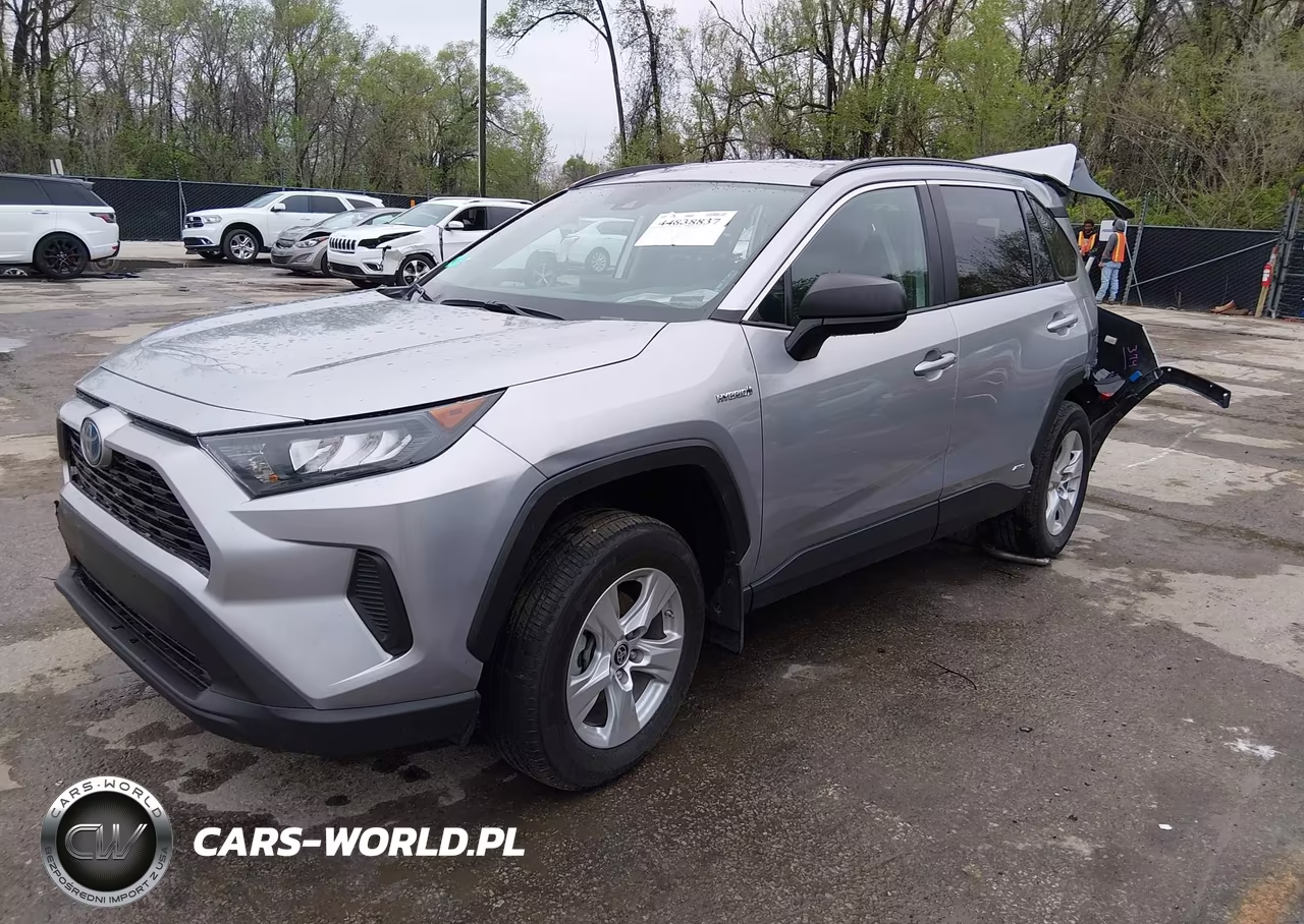 2021 Toyota Rav4 Hybrid Le VIN:4T3LWRFVXMU022155 - 2