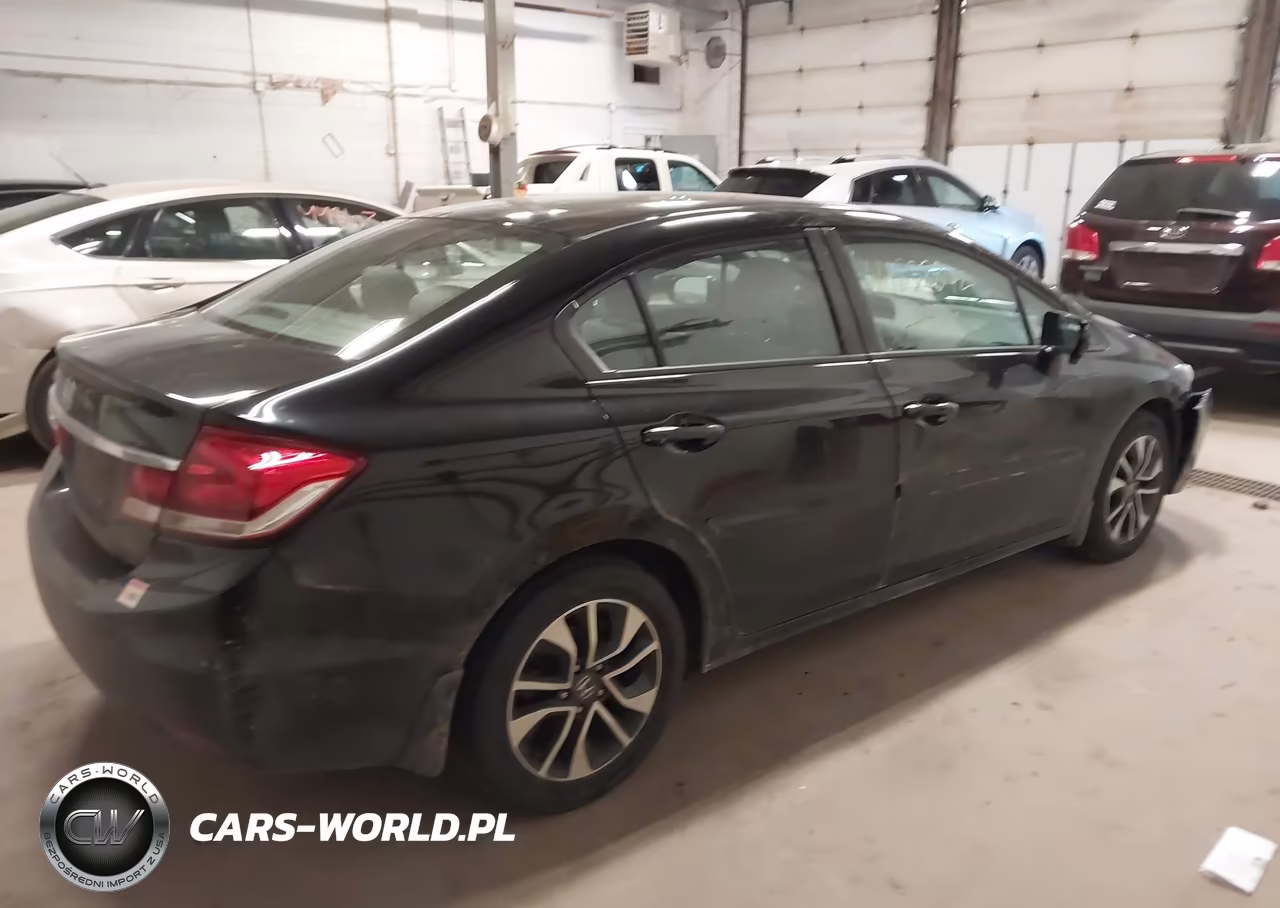 2014 Honda Civic Ex VIN:2HGFB2F81EH541656 - 4