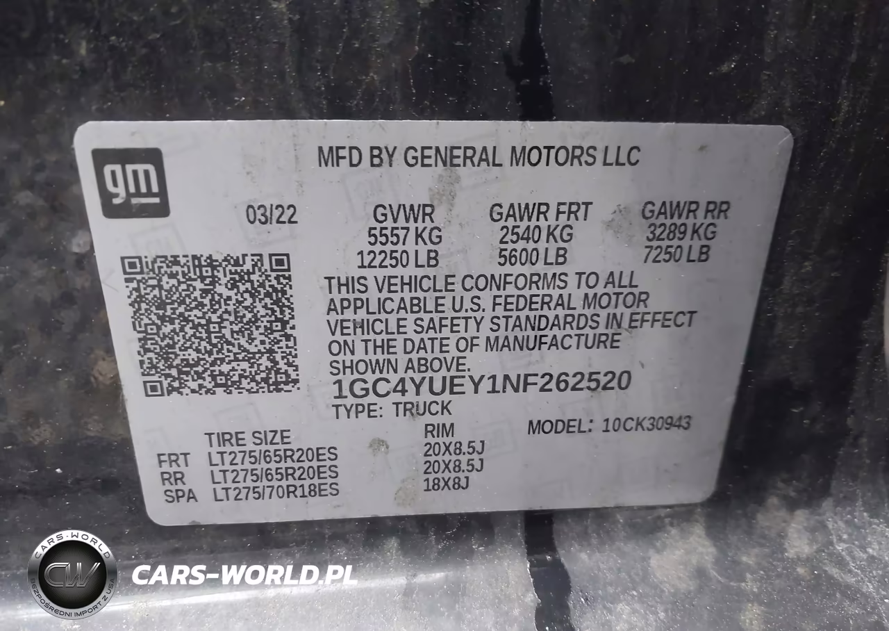 2022 Chevrolet Silverado 3500Hd 4Wd Long Bed Ltz VIN:1GC4YUEY1NF262520 - 9