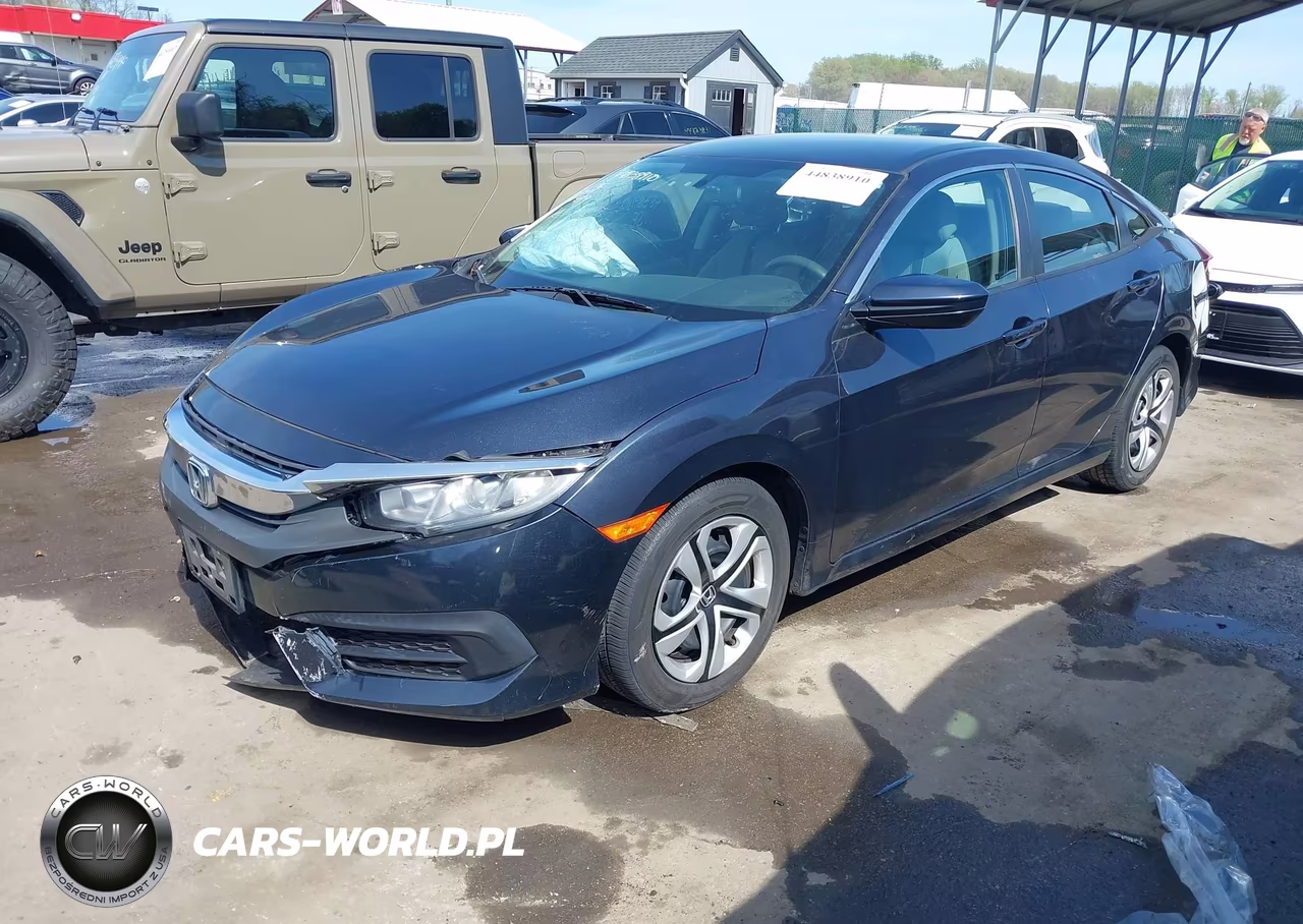 2018 Honda Civic Lx VIN:2HGFC2F51JH526345 - 2