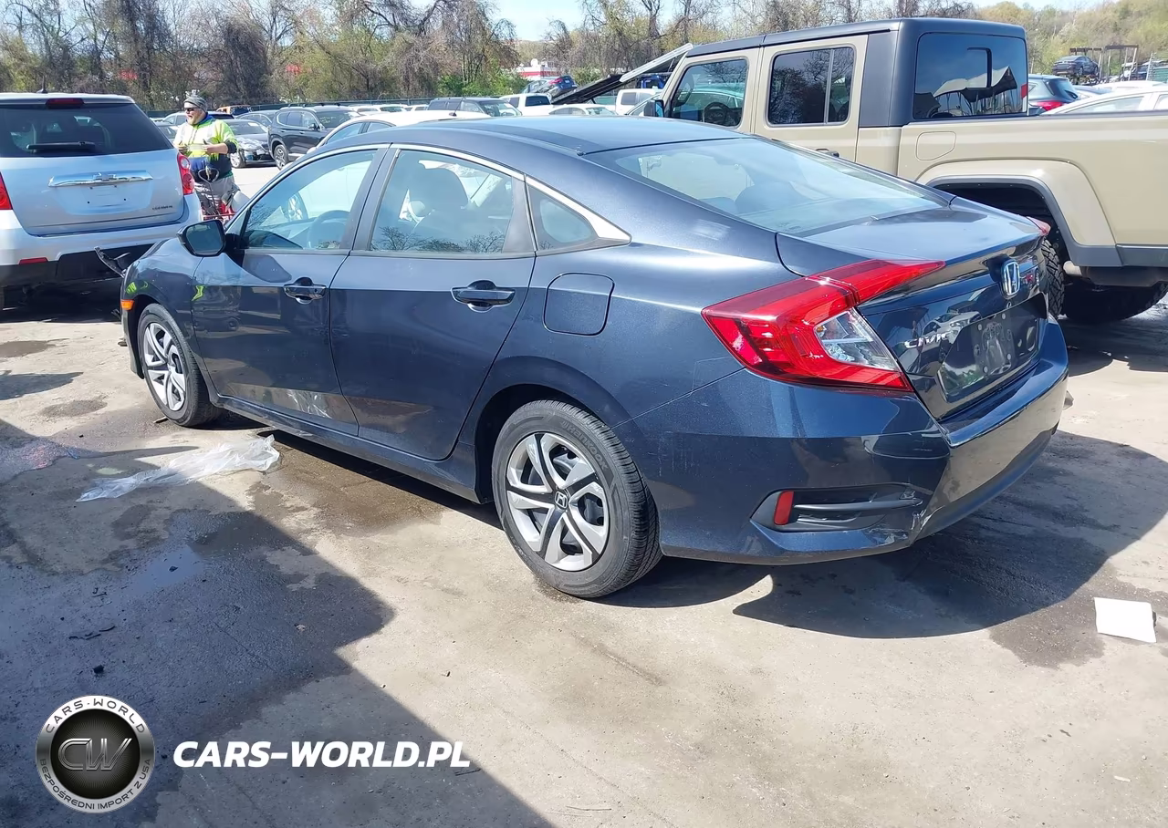 2018 Honda Civic Lx VIN:2HGFC2F51JH526345 - 3