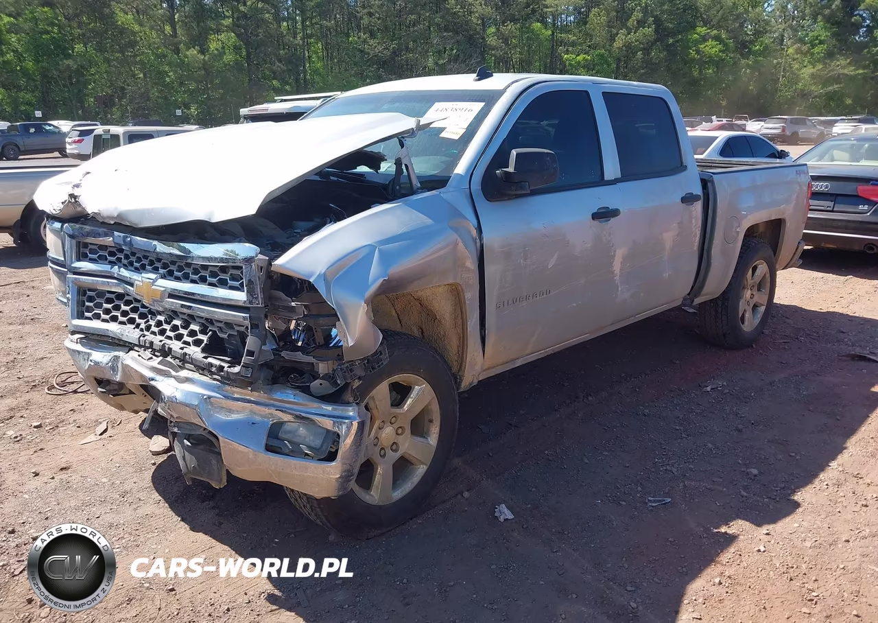 2014 Chevrolet Silverado 1500 1Lt VIN:3GCUKREC8EG324366 - 2