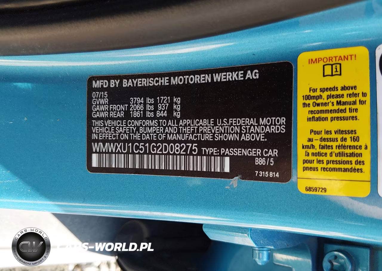 2016 Mini Hardtop Cooper VIN:WMWXU1C51G2D08275 - 9