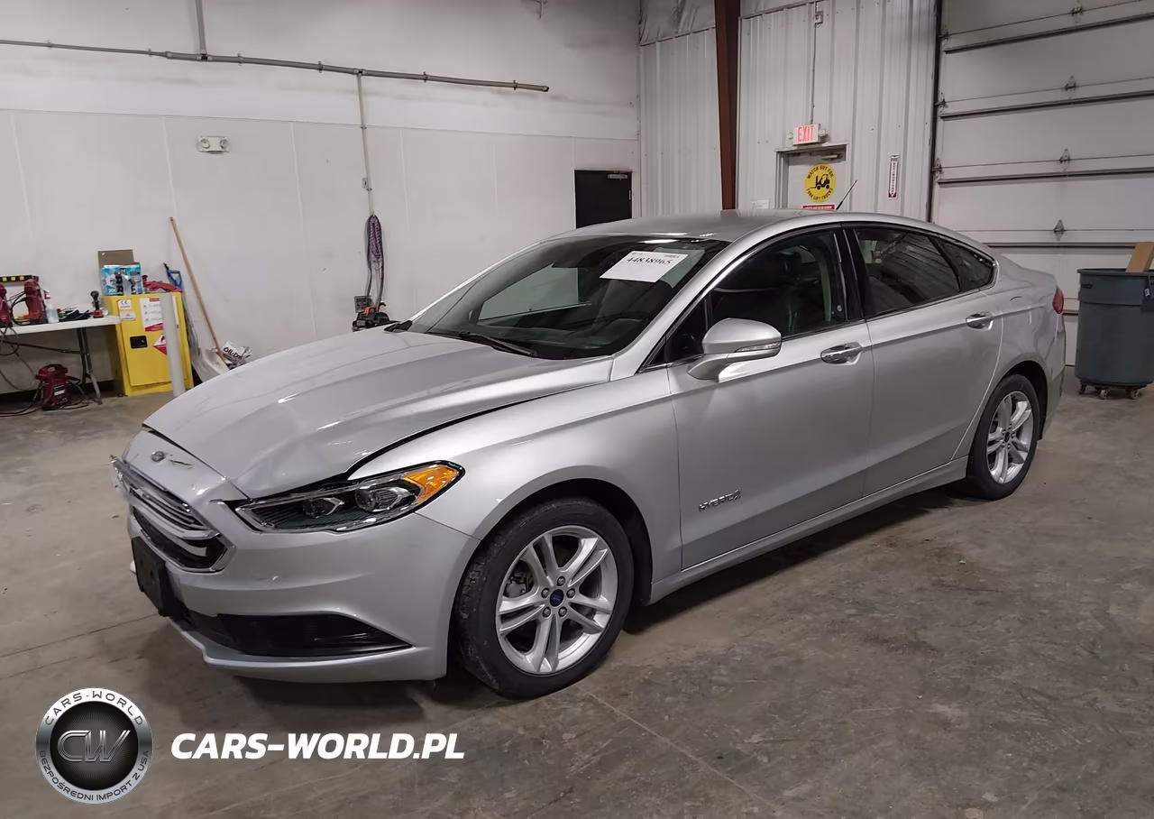 2018 Ford Fusion Hybrid Se VIN:3FA6P0LU9JR118267 - 2
