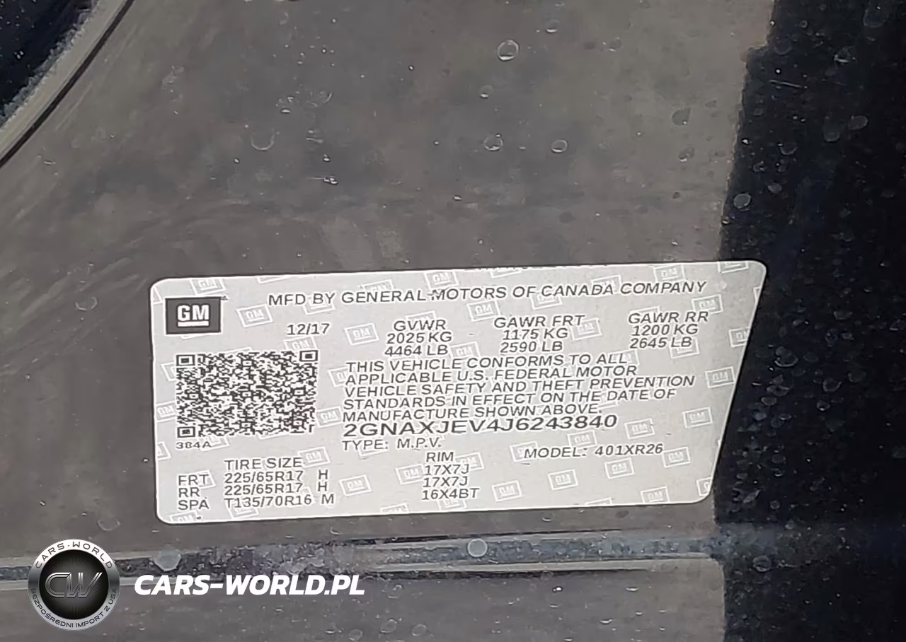 2018 Chevrolet Equinox Lt VIN:2GNAXJEV4J6243840 - 9