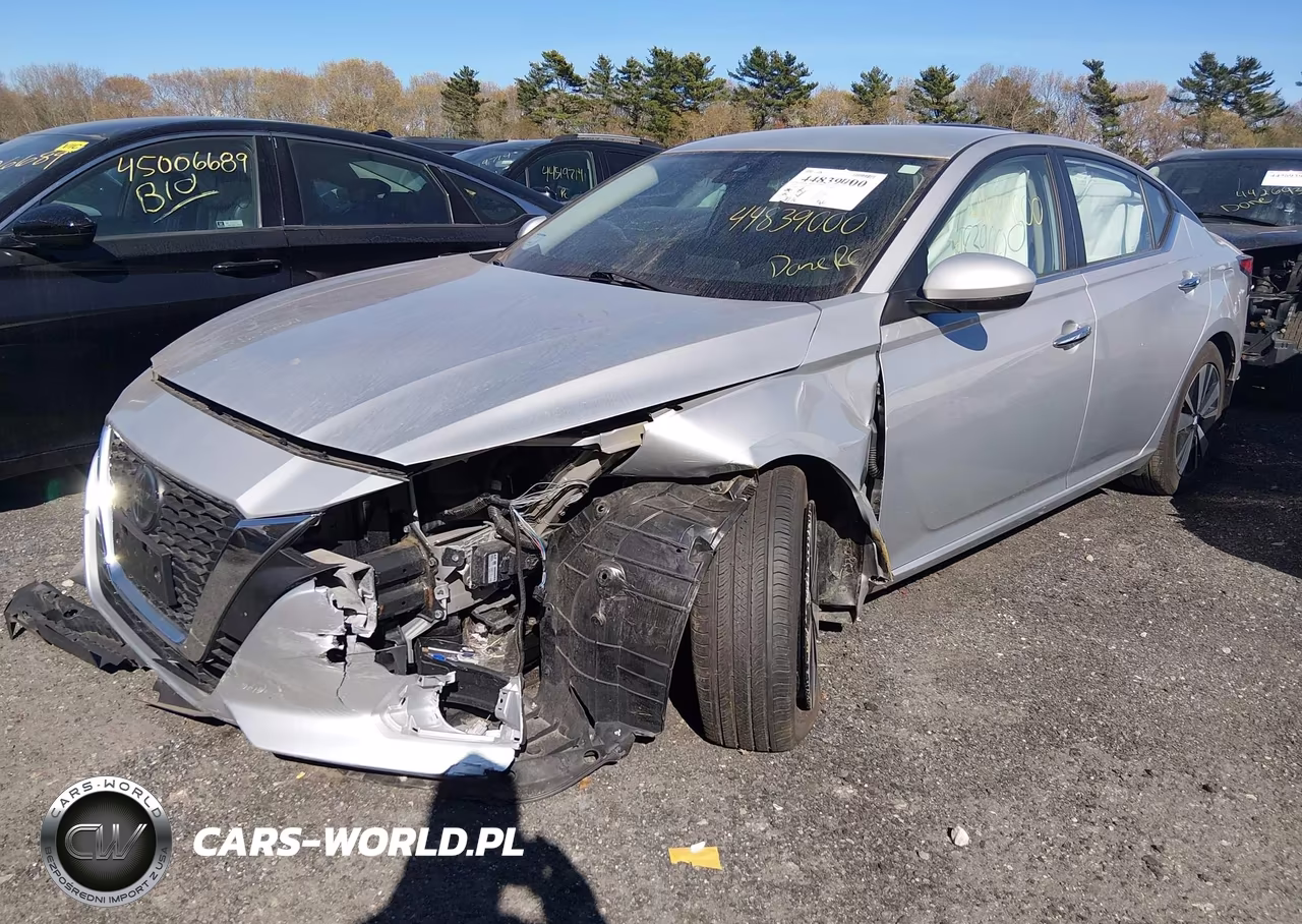 2022 Nissan Altima Sv Fwd VIN:1N4BL4DV4NN374494 - 2