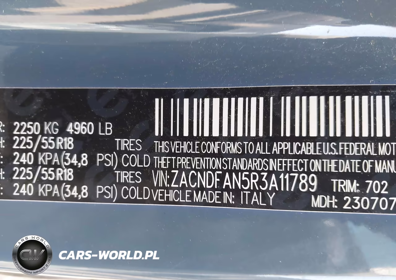 2024 Dodge Hornet Gt Awd VIN:ZACNDFAN5R3A11789 - 9