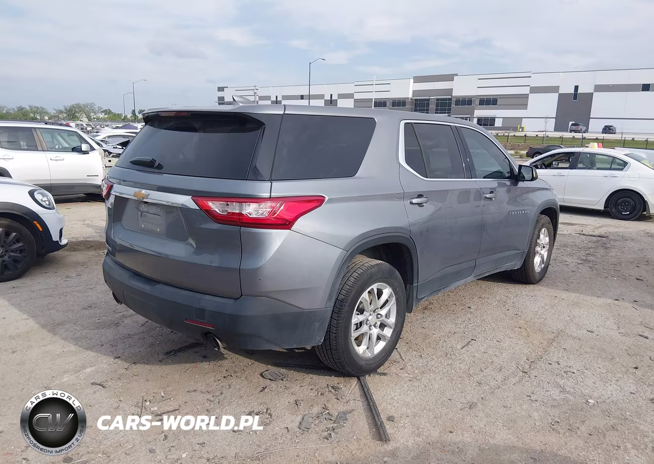 2021 Chevrolet Traverse Fwd Ls VIN:1GNERFKWXMJ178599 - 4