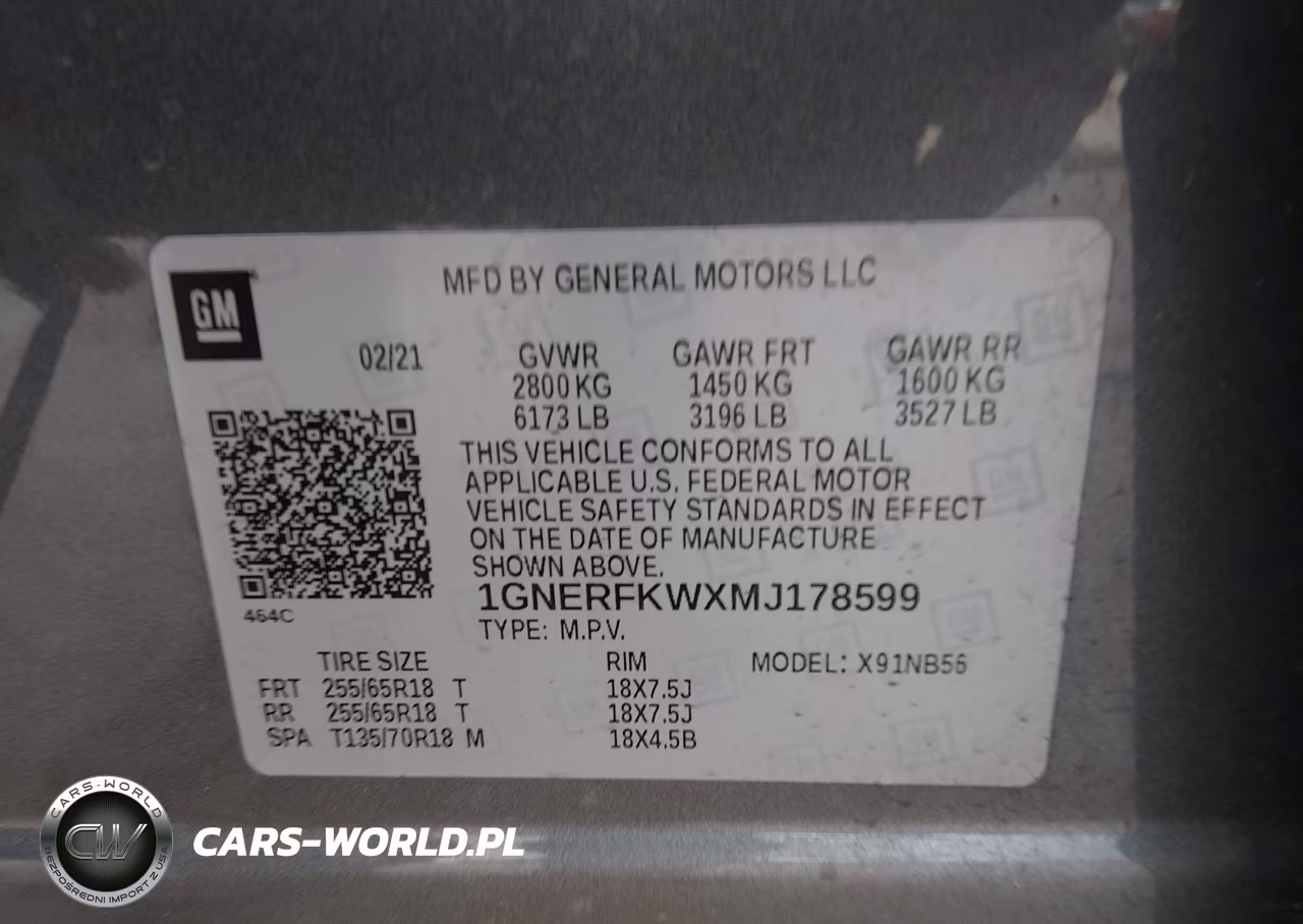 2021 Chevrolet Traverse Fwd Ls VIN:1GNERFKWXMJ178599 - 9