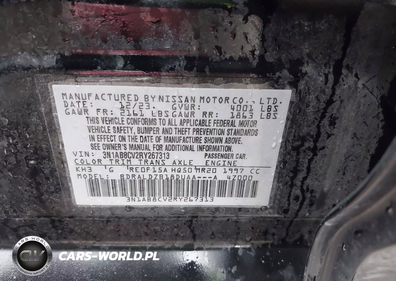 2024 Nissan Sentra Sv Xtronic Cvt VIN:3N1AB8CV2RY267313 - 9