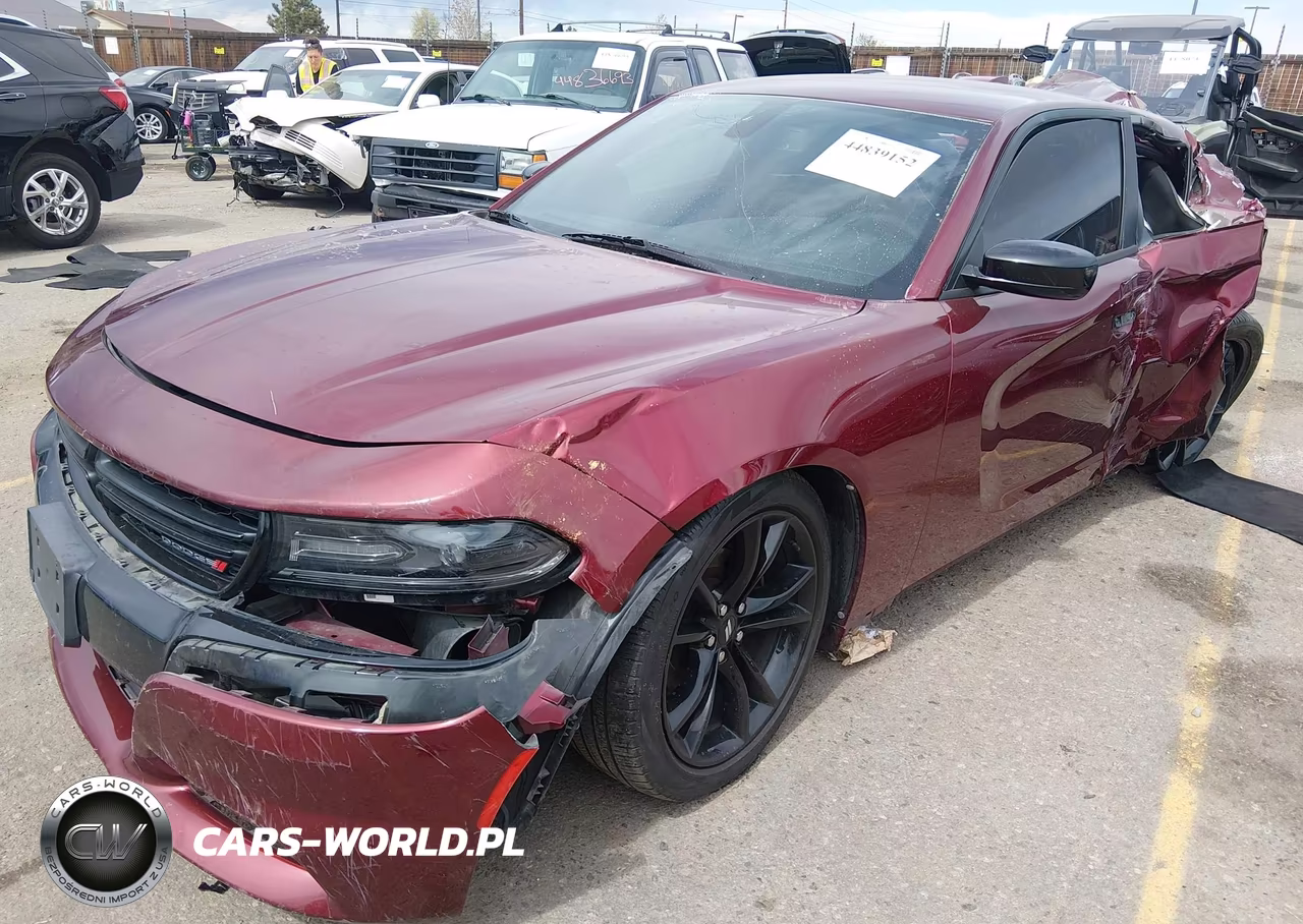 2018 Dodge Charger Sxt Plus Rwd VIN:2C3CDXHG0JH316298 - 2