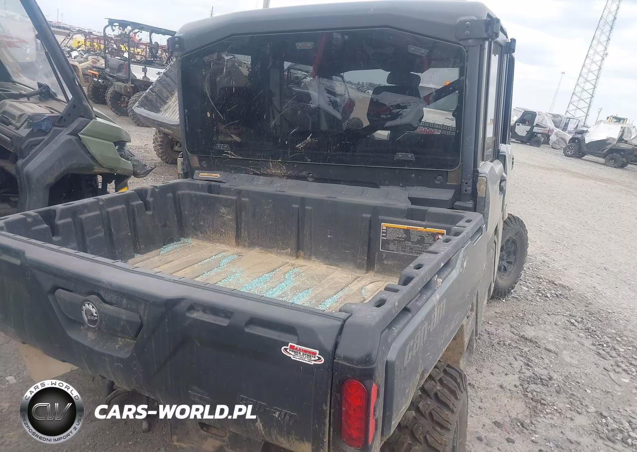 2024 Can-Am Defender Max Limited Cab Hd10-Lone Star Hd10 VIN:3JBUUAX48RK016444 - 4
