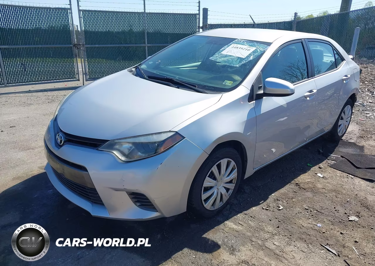 2016 Toyota Corolla Le VIN:2T1BURHE3GC499796 - 2
