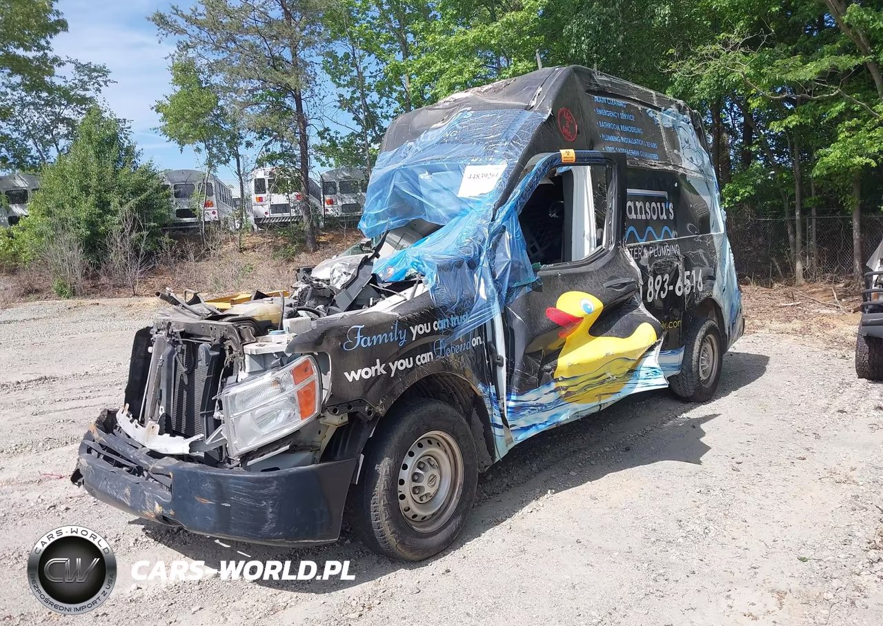 2015 Nissan Nv Cargo Nv2500 Hd S V6-Sl V6-Sv V6 VIN:1N6BF0LYXFN801133 - 2