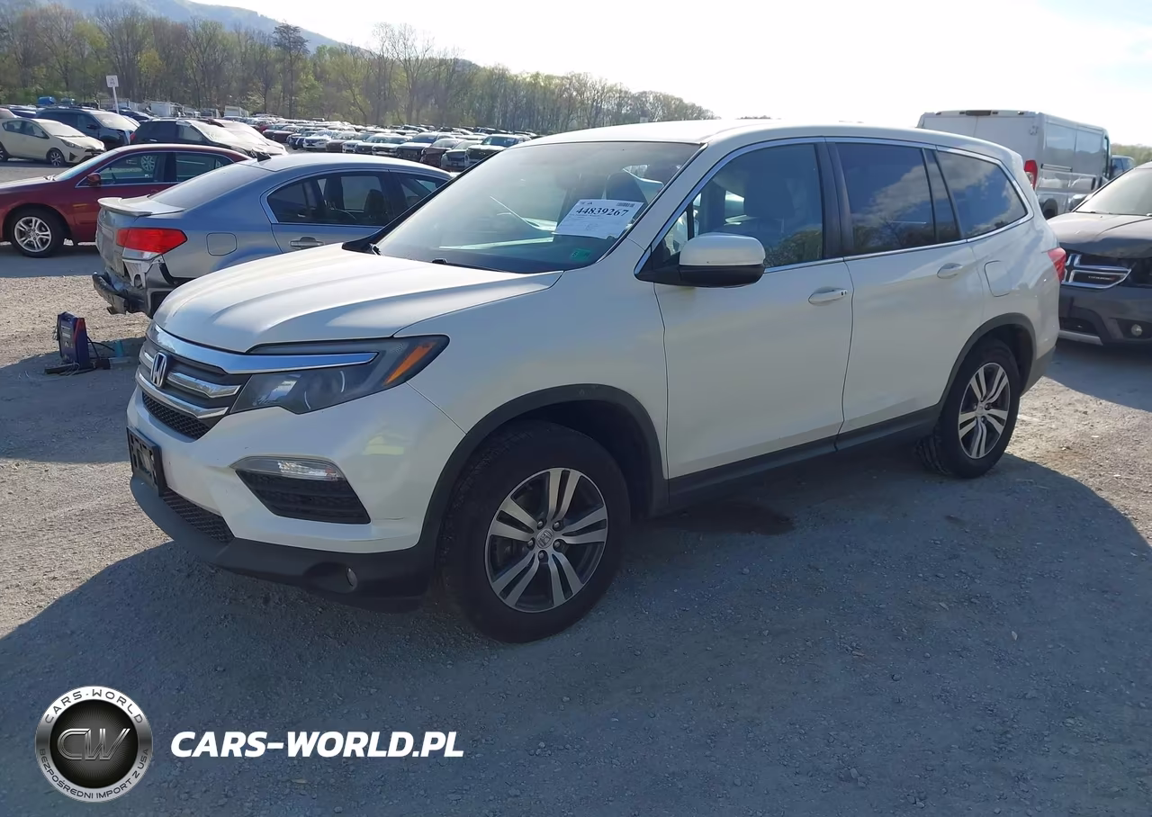2017 Honda Pilot Ex-L VIN:5FNYF6H5XHB054570 - 2