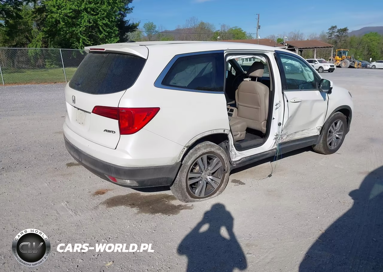 2017 Honda Pilot Ex-L VIN:5FNYF6H5XHB054570 - 4