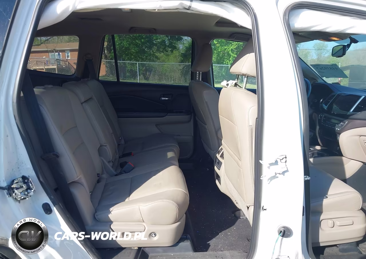 2017 Honda Pilot Ex-L VIN:5FNYF6H5XHB054570 - 8
