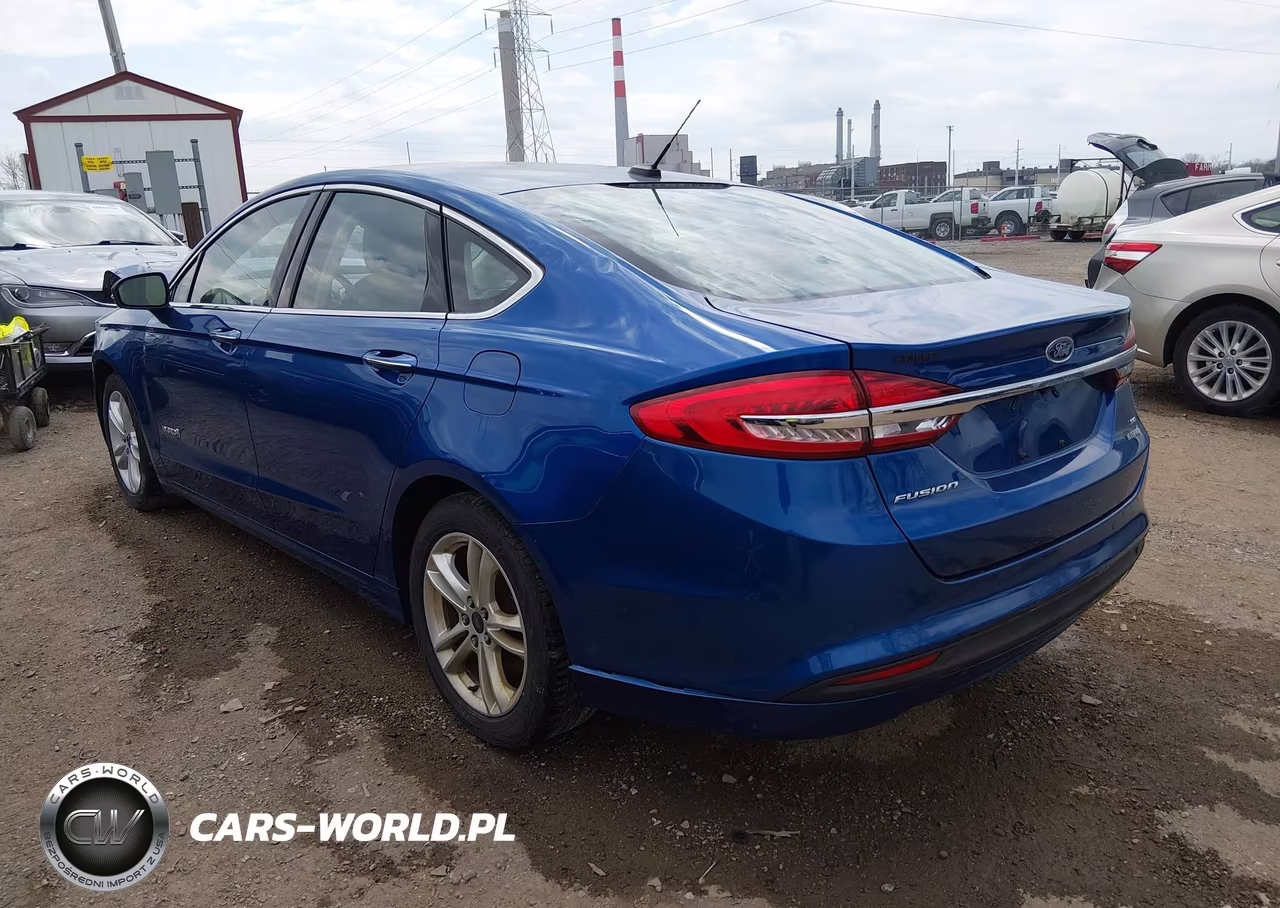 2018 Ford Fusion Hybrid Se VIN:3FA6P0LU0JR152310 - 3