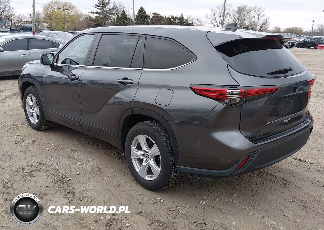2023 Toyota Highlander Le VIN:5TDKDRAH2PS005312 - 3