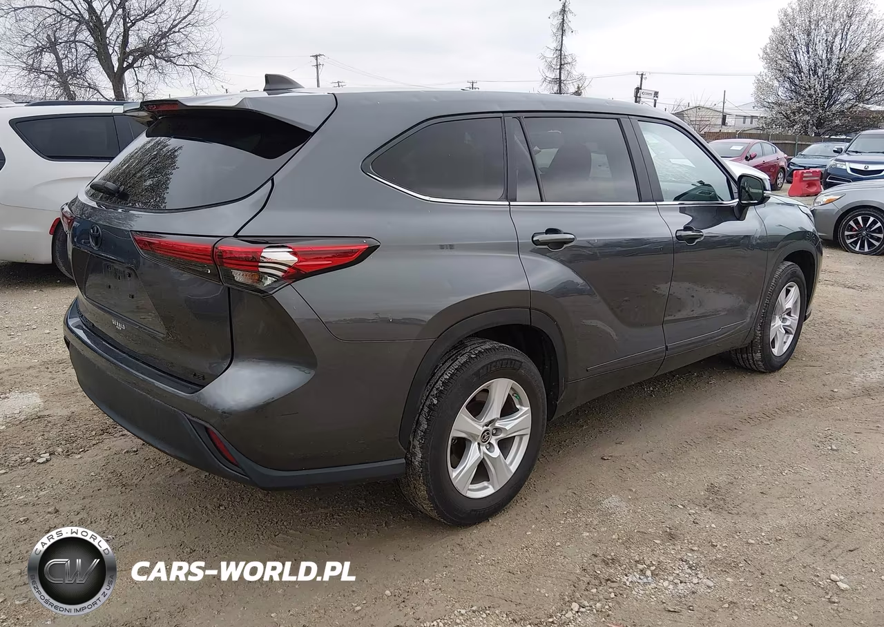 2023 Toyota Highlander Le VIN:5TDKDRAH2PS005312 - 4