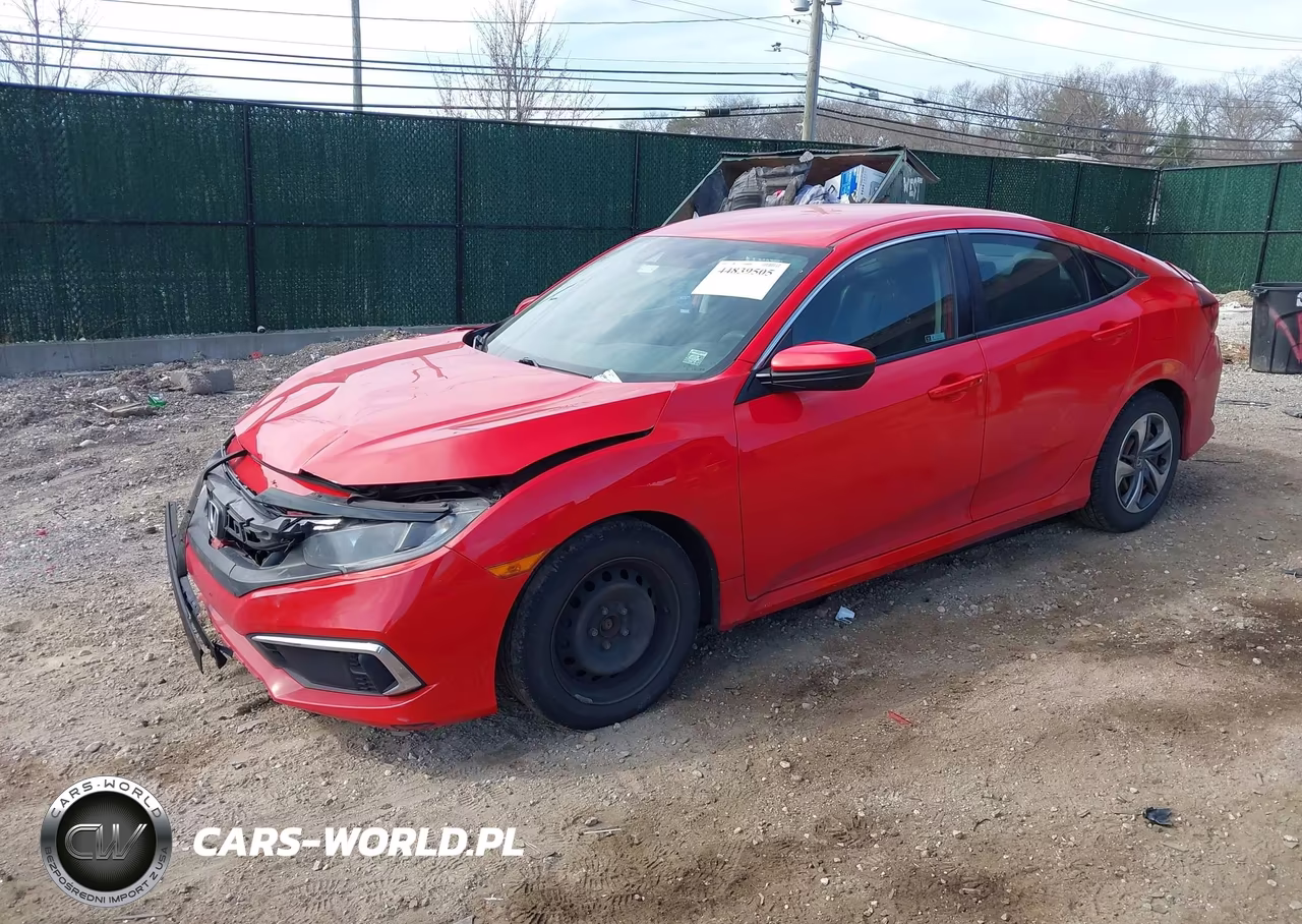 2021 Honda Civic Lx VIN:2HGFC2F69MH540894 - 2