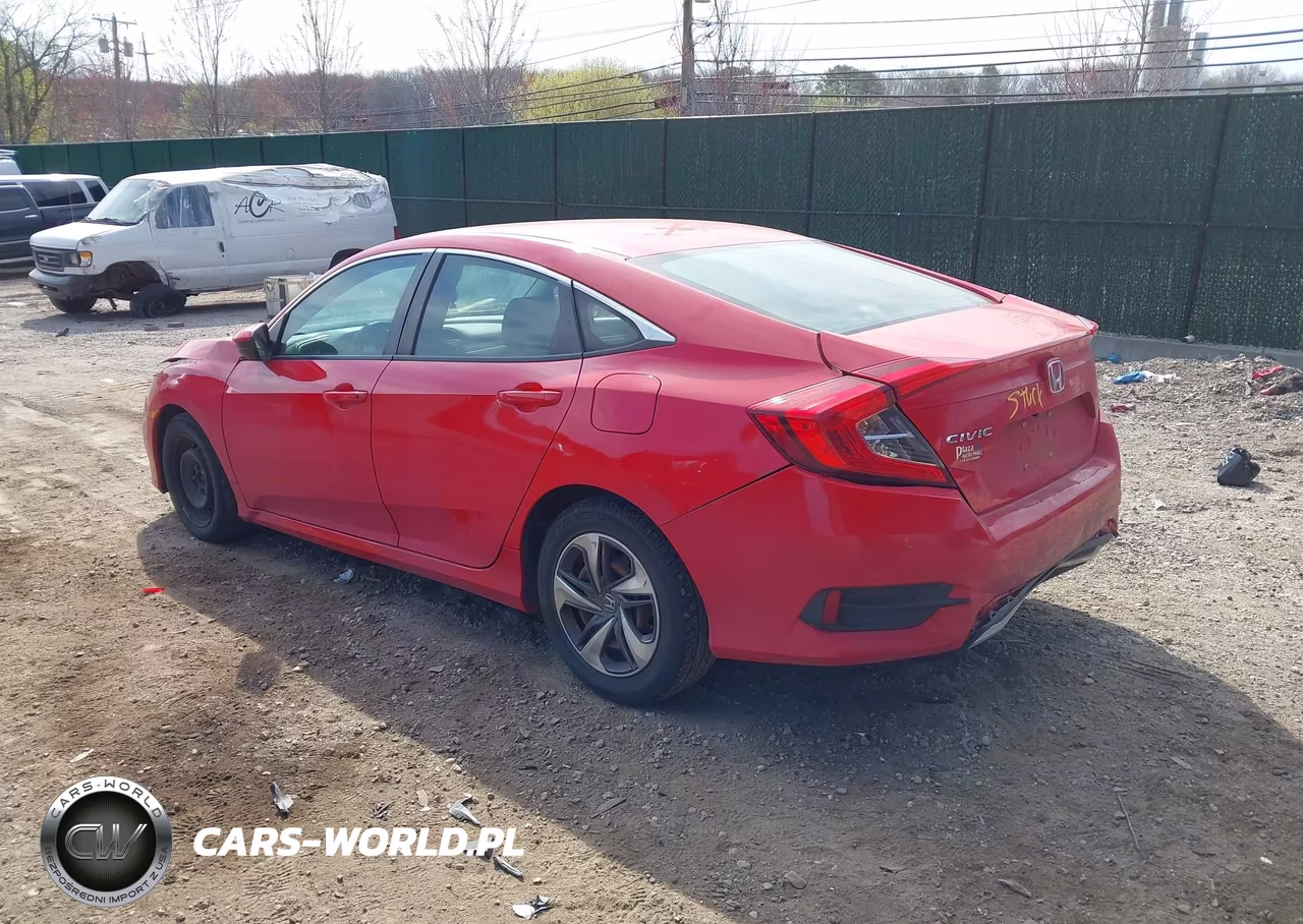 2021 Honda Civic Lx VIN:2HGFC2F69MH540894 - 3