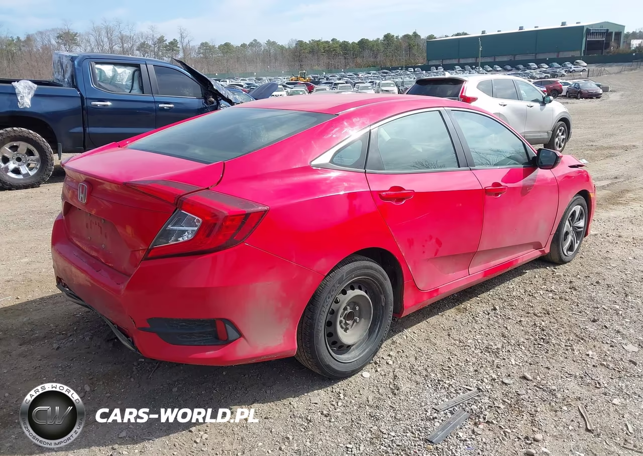 2021 Honda Civic Lx VIN:2HGFC2F69MH540894 - 4